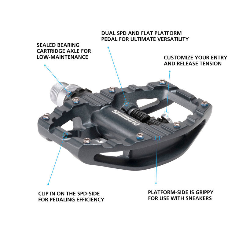 Shimano PD-EH500, SPD/PLATFORM PEDAL