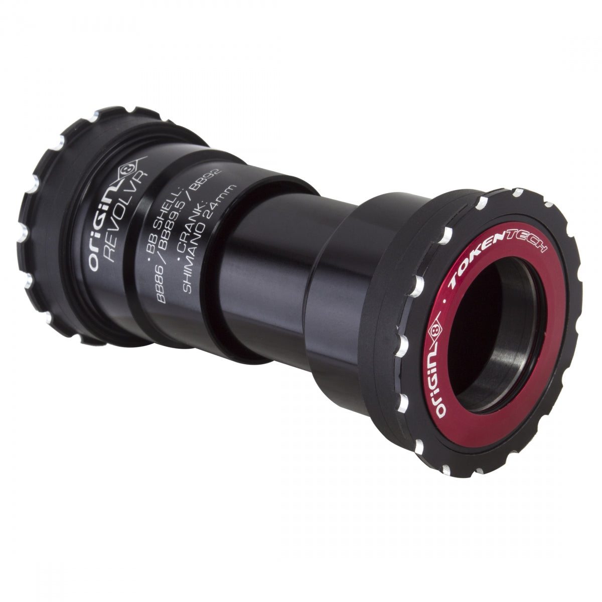 ORIGIN8 BB Set Revolvr BB86/92 To Shimano Thread Together SB Black
