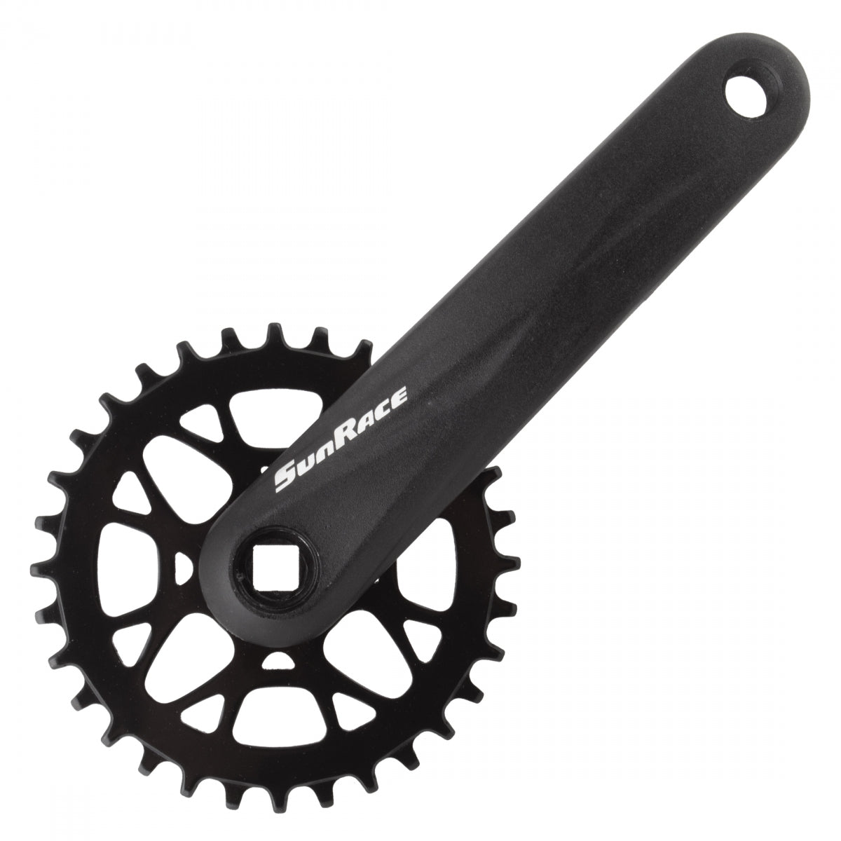 SUNRACE Crankset FCM40U 175x32 SQ Black