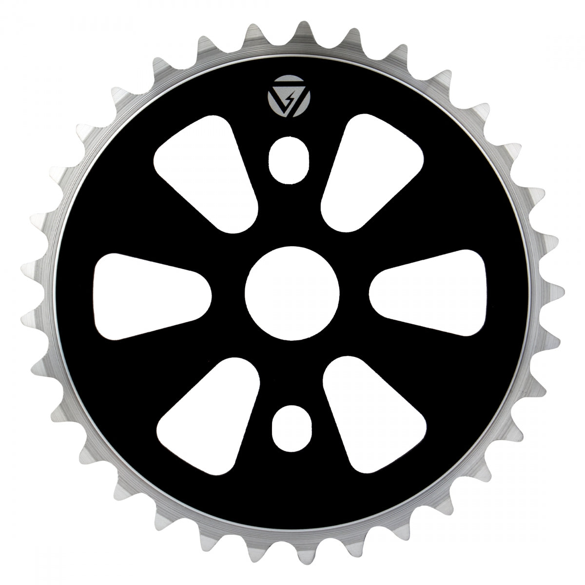 BLACK OPS Chainring 1pc 33T 1/8 Alloy Black