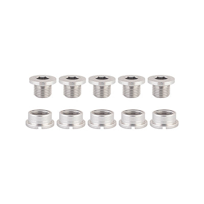 Origin8 Single-Ring Chainring Bolts, Alloy All Colors