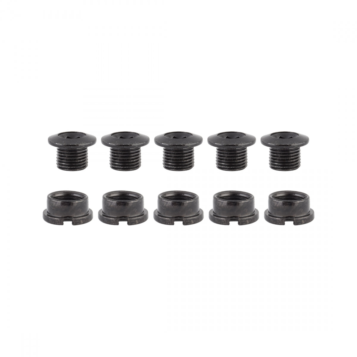 ORIGIN8 Chainring Bolt Set Single Alloy Black