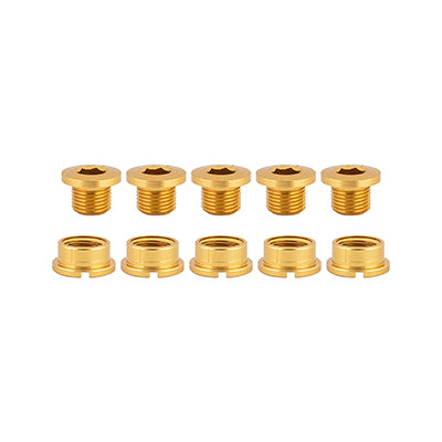 Origin8 Single-Ring Chainring Bolts, Alloy All Colors