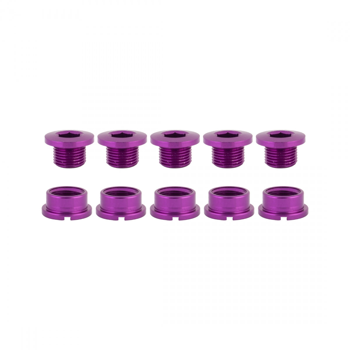 ORIGIN8 Chainring Bolt Set Single Alloy PUR