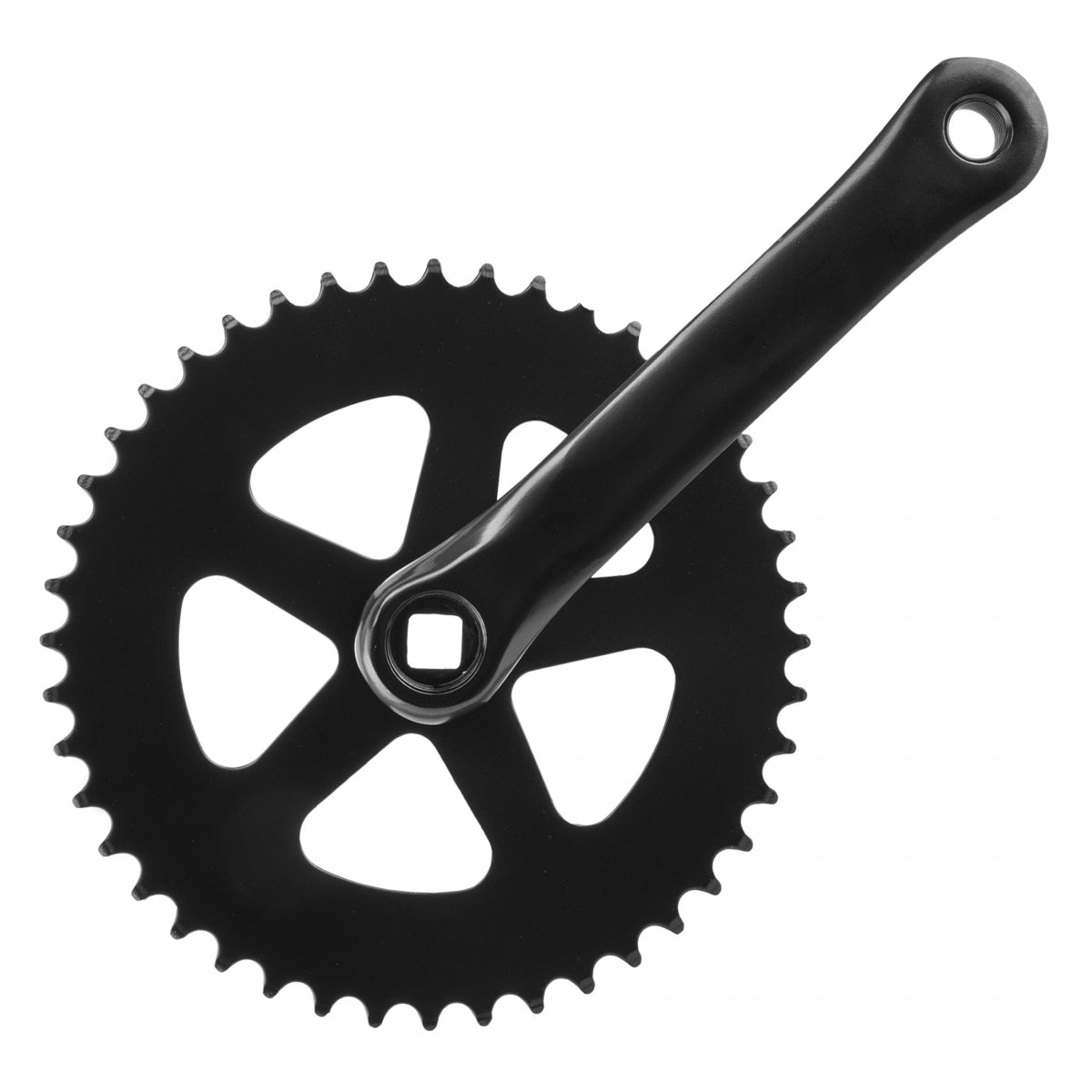 SUNLITE Crankset Ctls Alloy 44x170 3/32BK Steel Ring