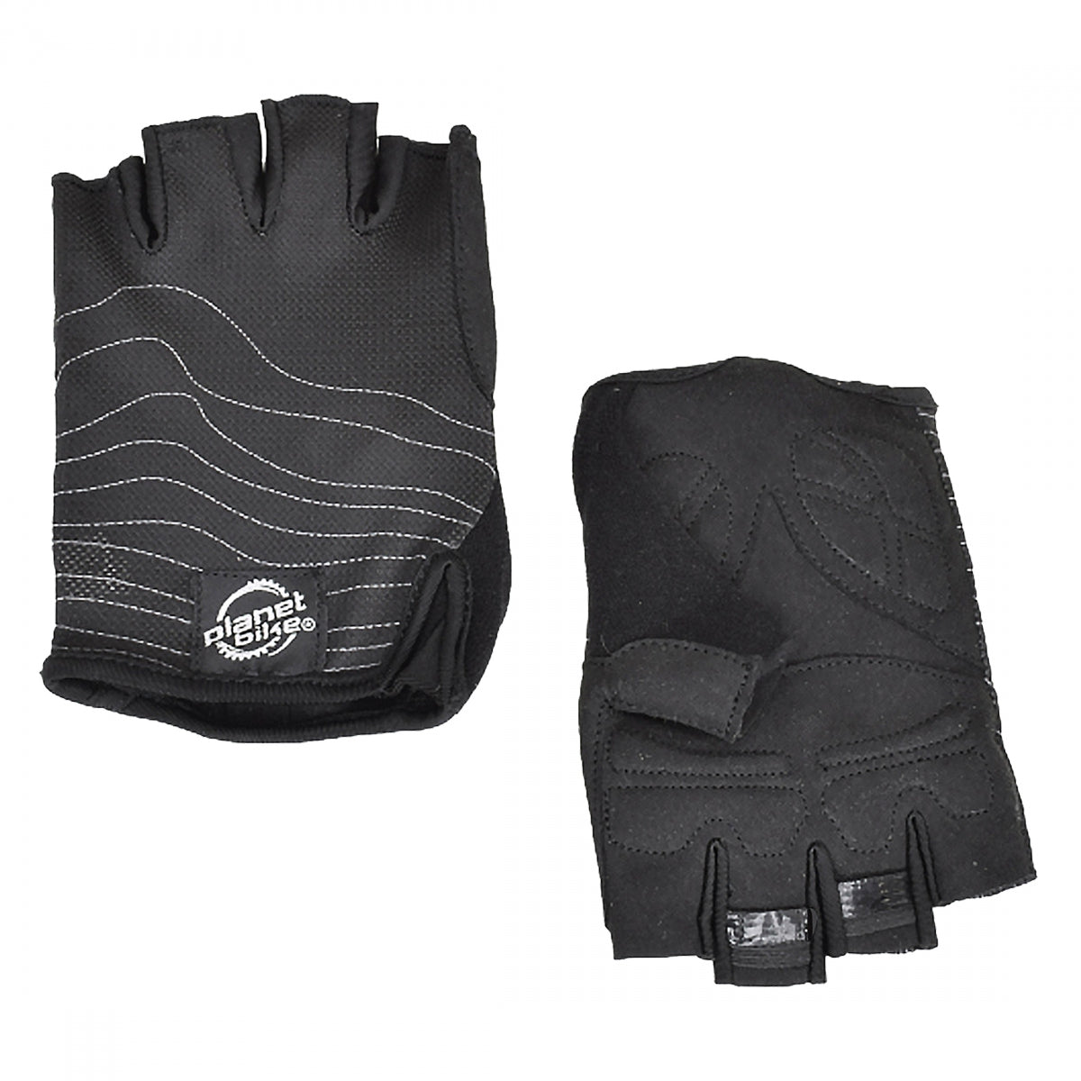 PLANET BIKE Gloves PB Topo GEL Half Finger Black XL