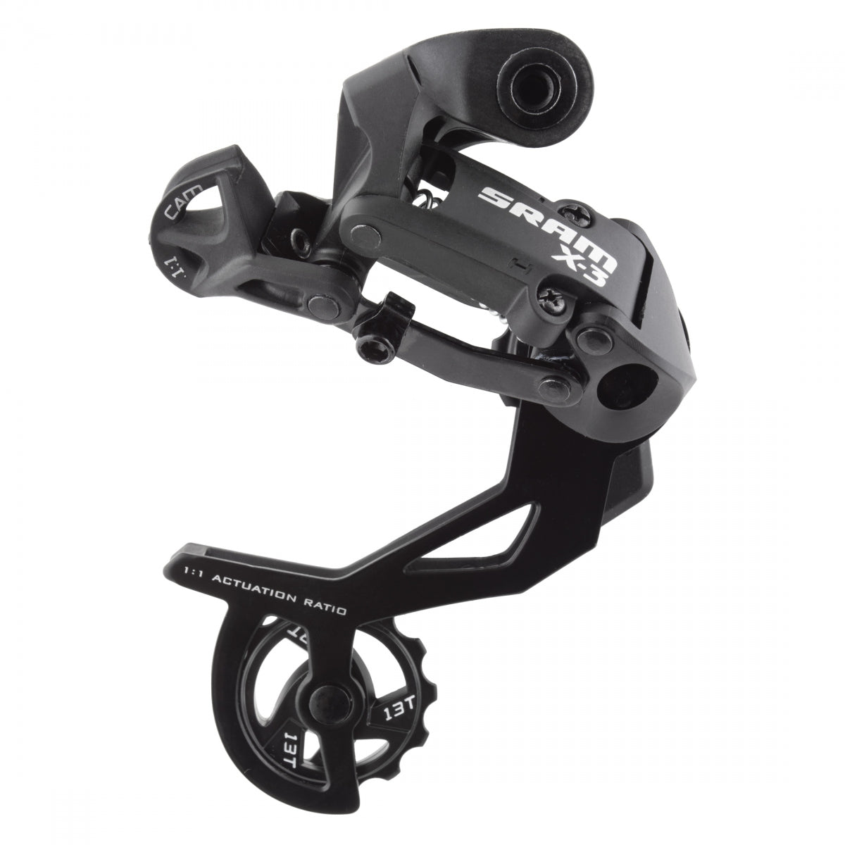 SRAM DER Rear X3 Long 7/8s Black