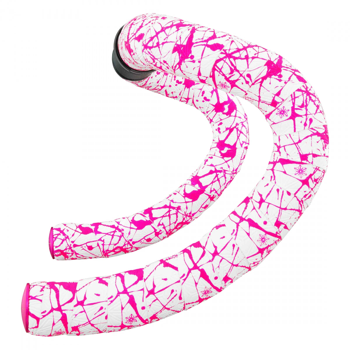 SUPACAZ Tape & Plugs Super Sticky Kush Splat LE WH/N-PK w/N-PK Star Plugs