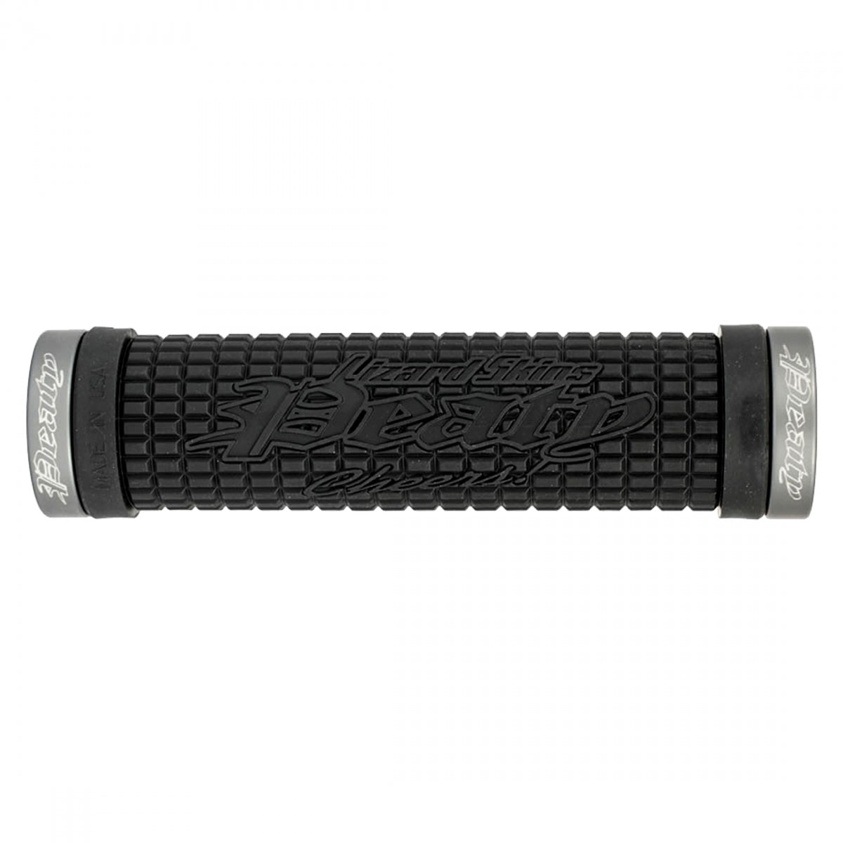 LIZARD SKINS Grips Lizard Lock-On Peaty BK+GRPHclmp