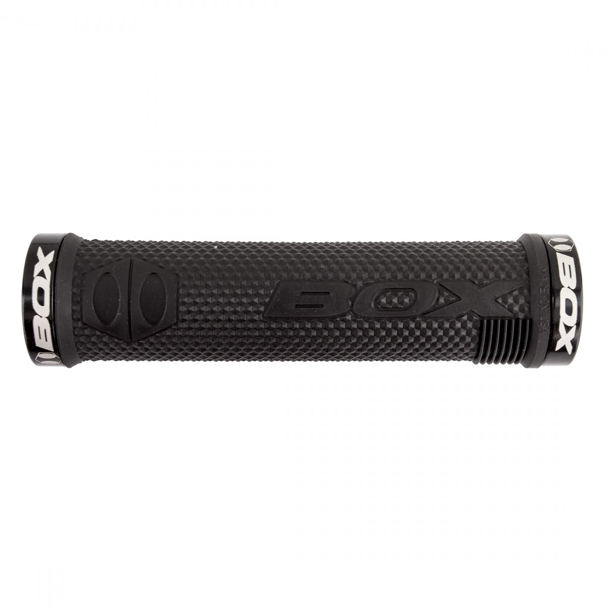 ODI Grips Lockon Bonus BMX Boxhex Black 130mm