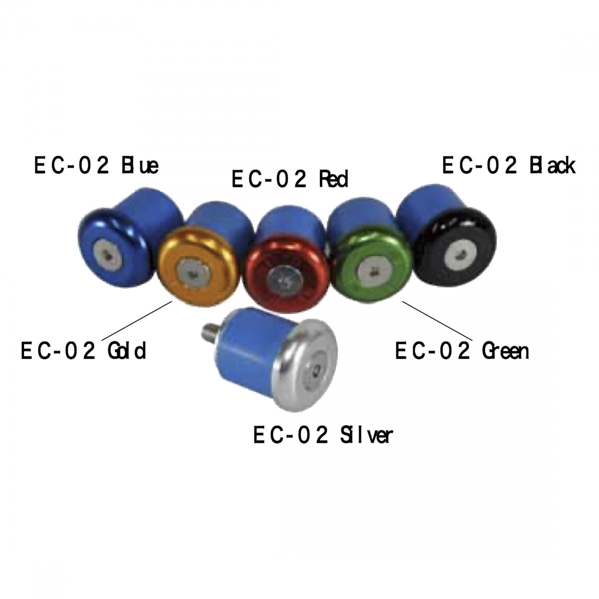 NITTO Hbar Plug Bar End Caps 15.5-17mm Alloy RD