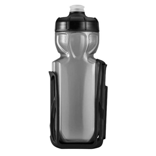 Cannondale Gripper Aero Bottle + ReGrip Aero Cage CP5572U10OS, Black w/ Grey