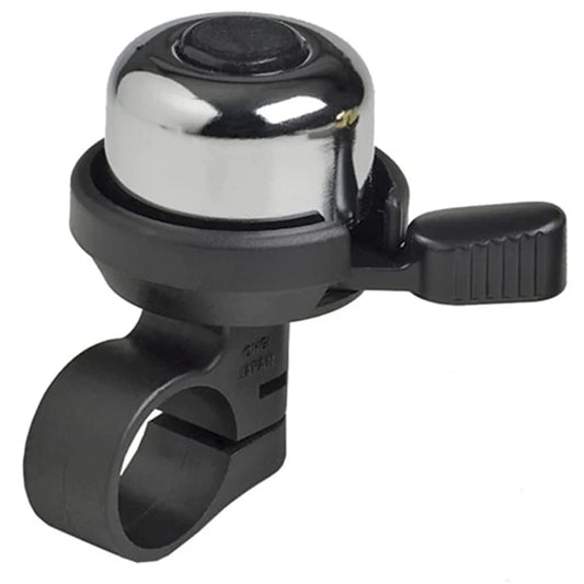 Mirrycle Incredible Brass Duet Bicycle Bell, Chrome Plated