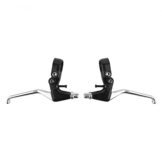 Sunlite Alloy MTN Brake Levers, 22.2mm Clamp, Black/Silver