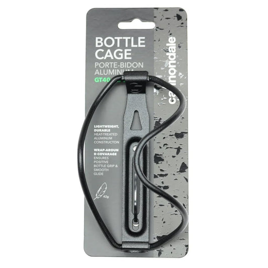 Cannondale GT-40 Left Side Water Bottle Cage - Black - CP5410U10OS