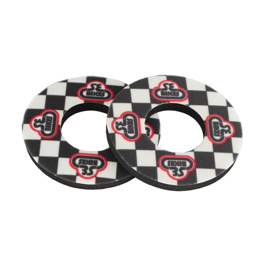 Checkerboard Donut Grips by SE BIKES