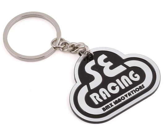 SE Racing BMX Innovations Metal Keychain (SILVER)