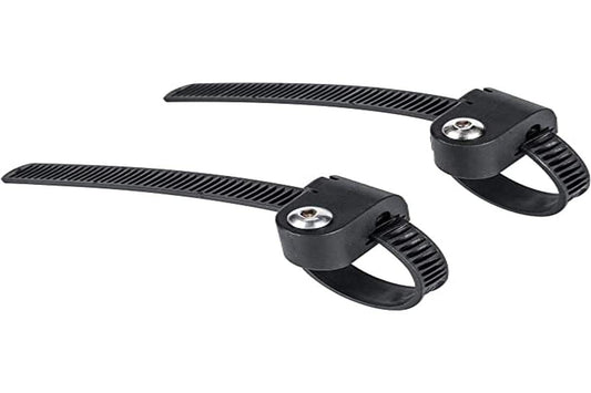 TOPEAK VersaMount, 2pcs per Set Cycling Bottle Holder, Unisex, Black (Black), 20-60 mm