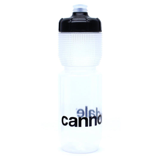 Cannondale Gripper Water Bottle Logo Clear w/Black 750ml/25oz CP5102U1075