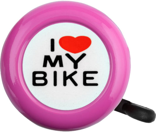 Sunlite "I Love My Bike Bell, Pink