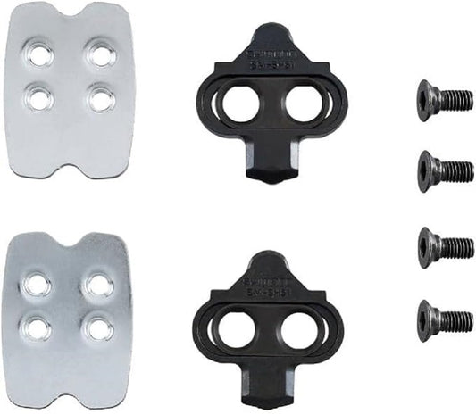 SHIMANO Pedal Adaptor SPD Cleats Single Release | Black | SB Packaging