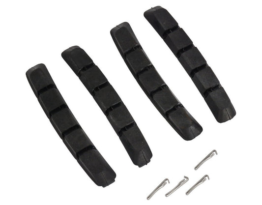 2 Pairs of Shimano V-Brake Pads XTR/XT/LX/Deore M70CT4 Severe with Safety Pin