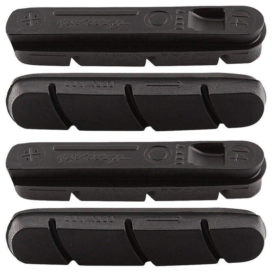 Campagnolo Brake Shoe Inserts (Set of 4), Black