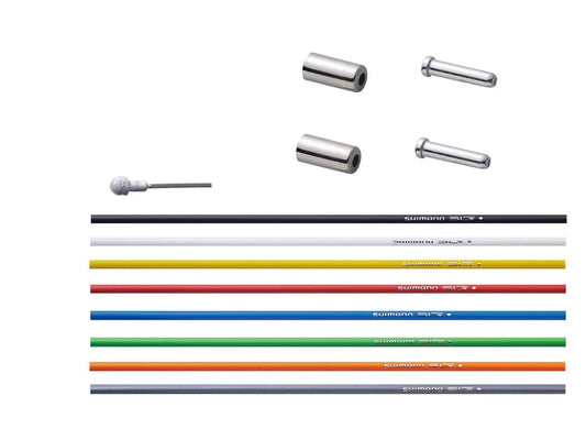 Shimano PTFE Road Brake Cable and Housing Set (Yellow)