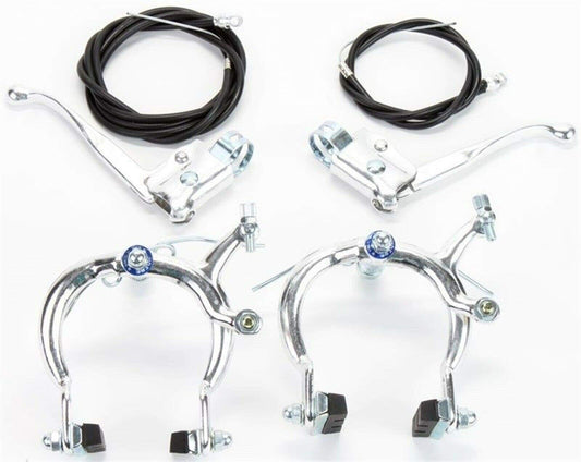 SUNLITE Brakes - Cruiser/MX Set - Pair, Silver, Alloy, 73-91mm Reach