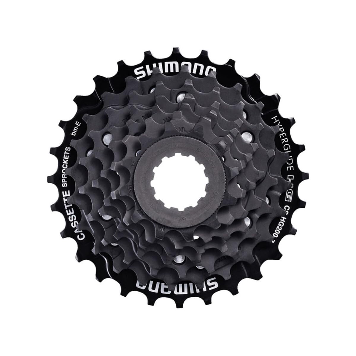 Shimano Cassette HG200 7 Speed, Black, 12-28T
