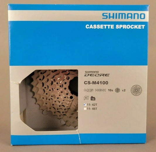 Shimano CS-M4100-10 Cassette 10 Speed, 11-42t