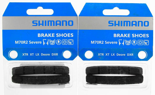 Shimano M70R2 Severe Condition V-Brake Pad Refill Pair