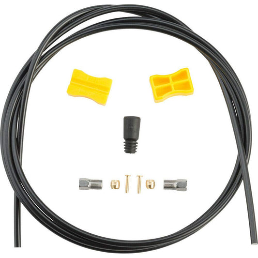 Shimano SM-BH59-JK Low Pressure Disc Brake Hose Kit - Straight Caliper Caliper Connector, 2000mm, Black