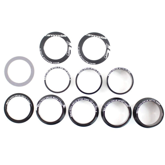 Cannondale Hollowgram Crank Spindle Spacer Set - Complete Mountain Set - KP484/