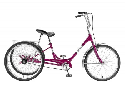 Miami Sun Traditional Adult Tricycle 24" All Colors All Options (Special Order Only)