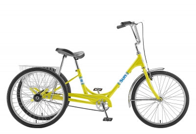 Miami Sun Traditional Adult Tricycle 24" All Colors All Options (Special Order Only)