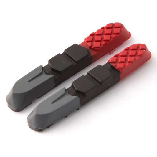 Clarks Replacement Insert Elite Rim Brake Pads - Pair - 72mm V-Brake All Weather