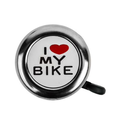 Sunlite "I Love My Bike" Bicycle Bell All Colors
