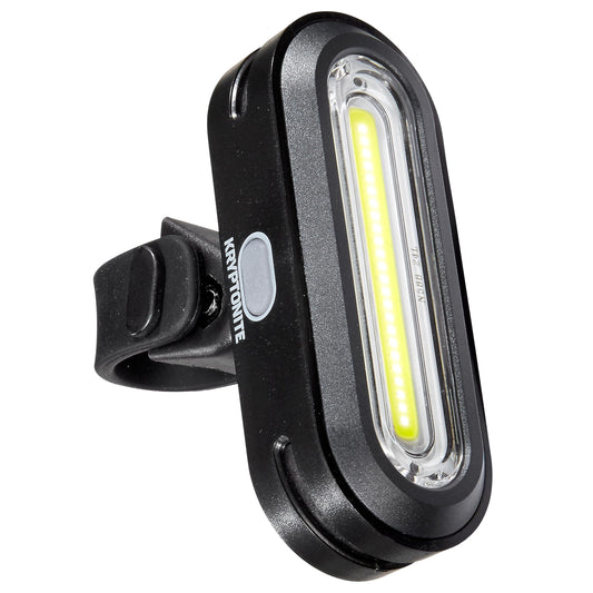 Kryptonite Avenue F-100 Bike Light, Bright LED Front Headlight USB Rechargeable, 100 Lumen Bicycle Light, 6 Light Modes Runtime 22+ Hours