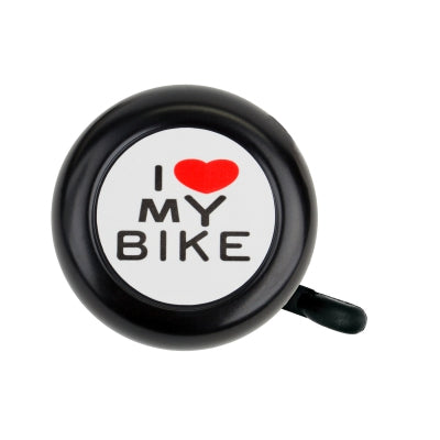 Sunlite "I Love My Bike" Bicycle Bell All Colors