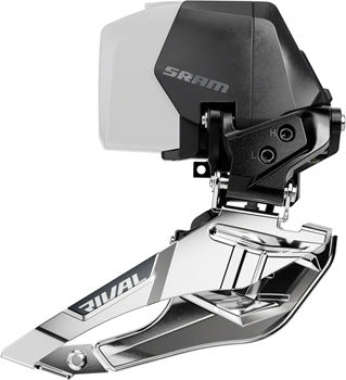 SRAM Rival AXS Front Derailleur - 2x12-Speed, Braze-on, (Battery Not Included), Black, E1
