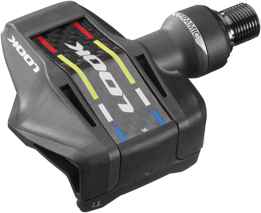 LOOK KEO Blade Carbon Ceramic Ti Pedals, Titanium, 16Nm