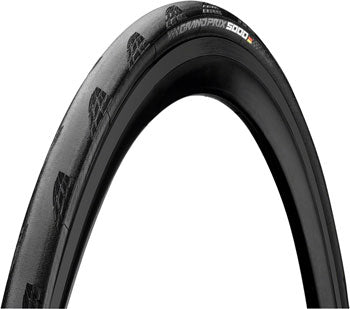 Continental Grand Prix 5000 Tire - Clincher, Folding, Black, BlackChili, Vectran Breaker, LazerGrip, ACT, E50
